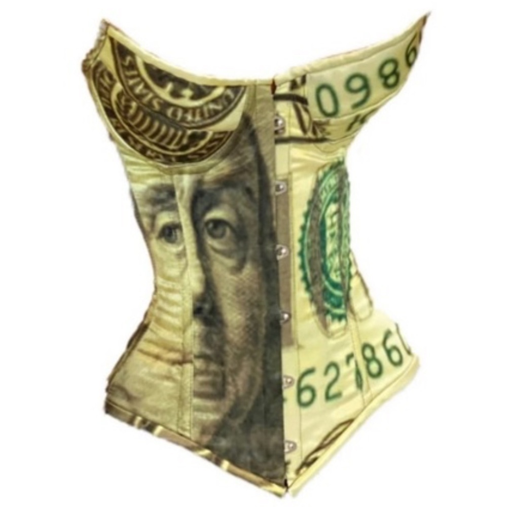 Dirty money corset